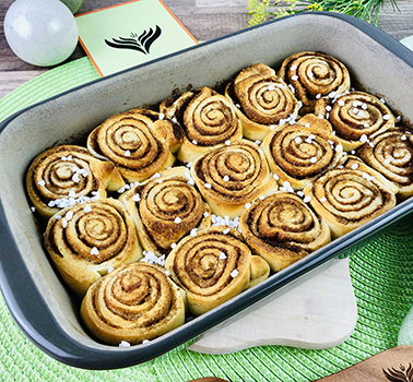 Apfel-Zimt-Rolle - schnell und einfach Backen