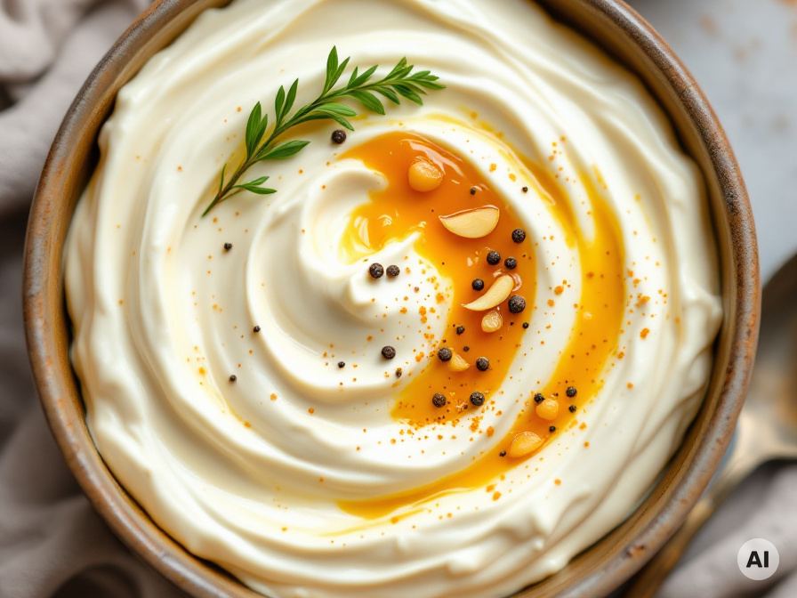 Aprikosen Knoblauch Dip Creme Rezept