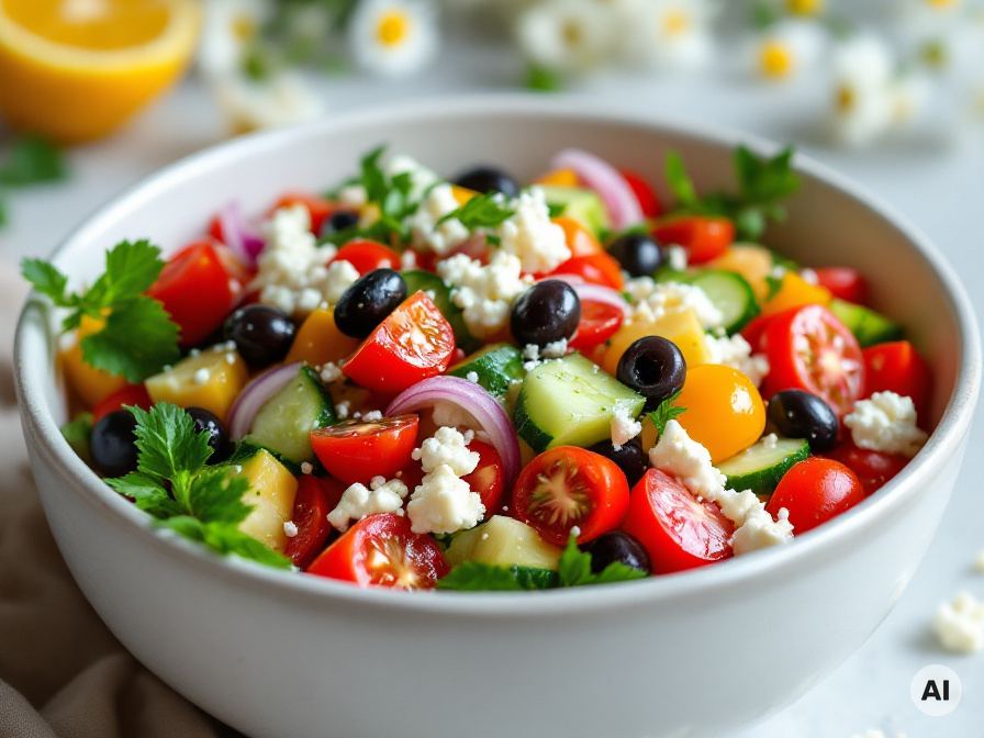 Bauernsalat „greek Style“ – Rezept