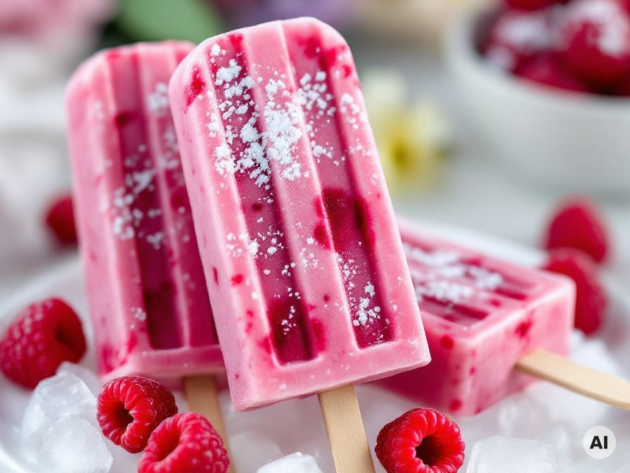 Beeren Eis am Stiel Rezept
