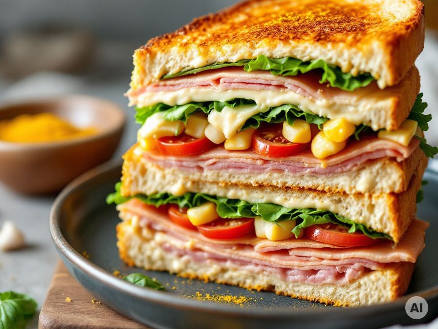 Belegtes Sandwich Rezept