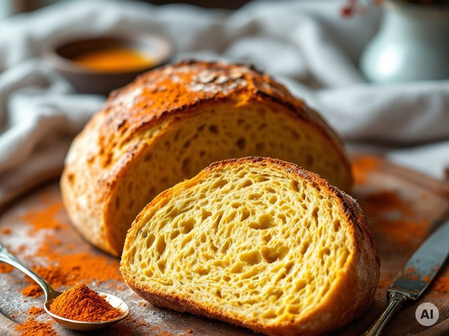 Curry-Paprika-Brot Rezept – perfekt zum Grillen