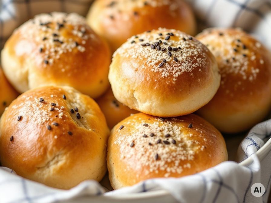 Dinkel-Quark Brötchen Rezept