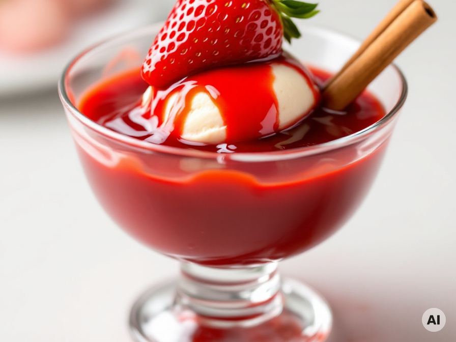 Erdbeersoße für Eiscreme Rezept