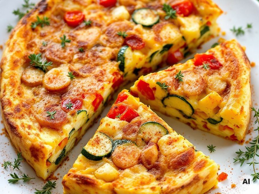 Gemüse Tortilla Rezept