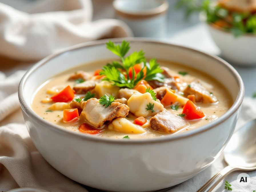 Gyrossuppe Rezept