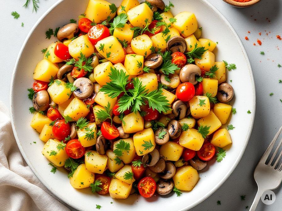 Kartoffelecken Salat Rezept