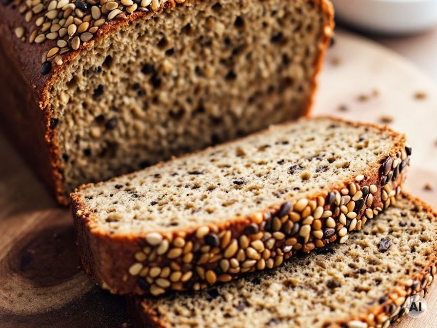 Kerniges Low-Carb Hanfbrot Rezept
