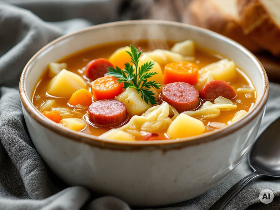 Klassisches Kartoffelsuppen Rezept