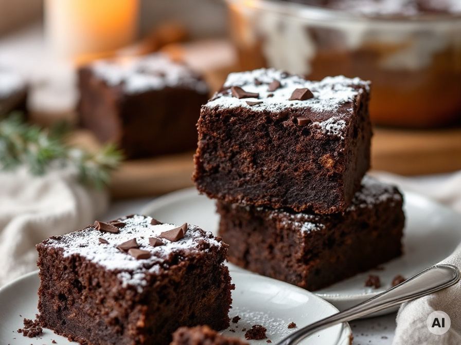 Lebkuchen Brownie Rezept