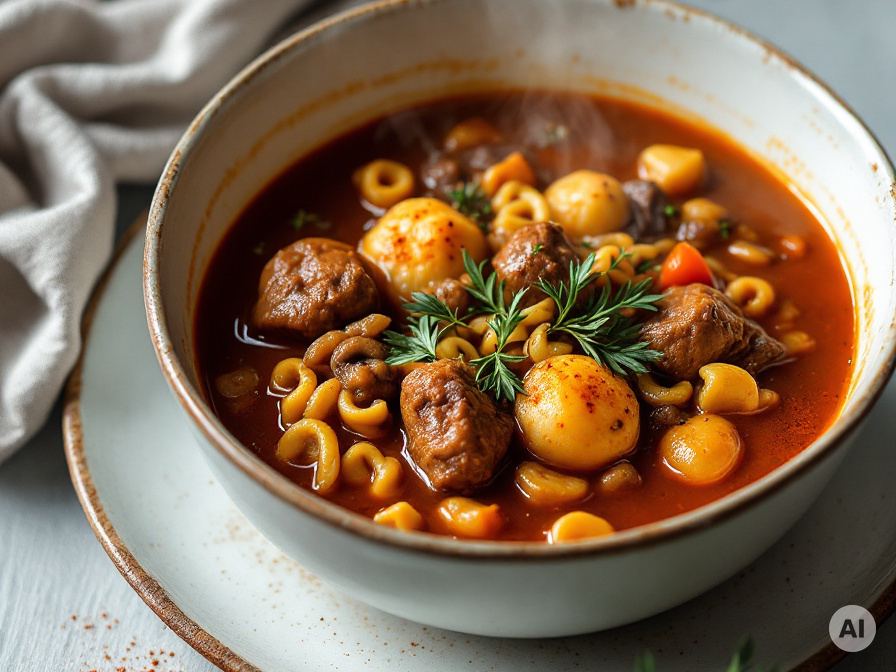 Omas sämige Gulaschsuppe – einfach Zubereitet, Tipps & Rezeptideen