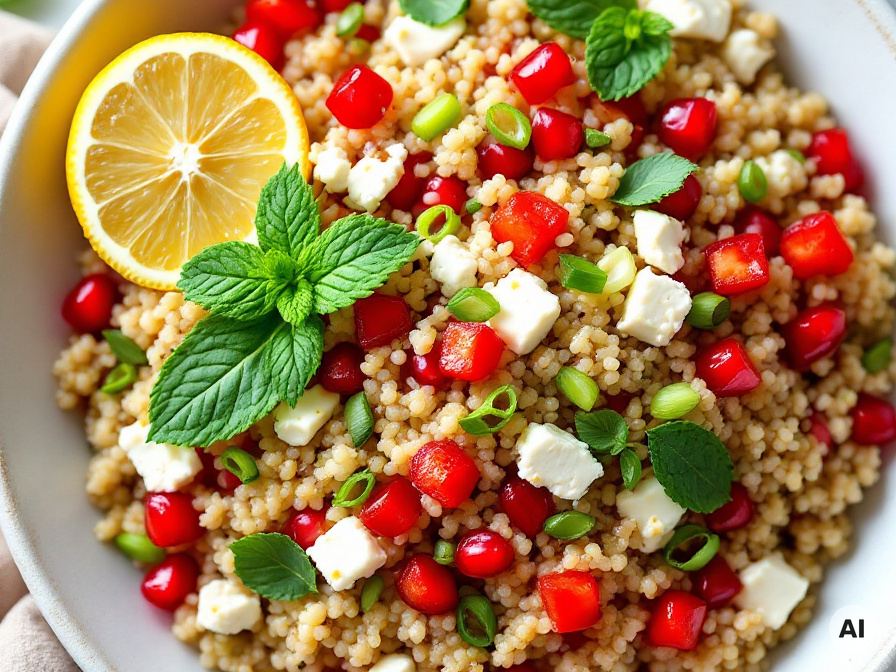 Orientalischer Quinoa Salat Rezept