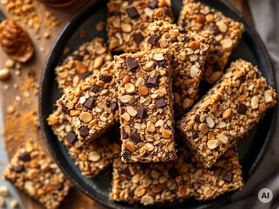 Quinoa Riegel Müsliriegel selbstgemacht Rezept