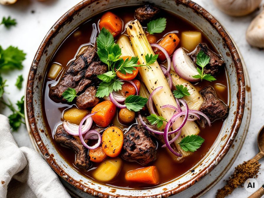 Rinderfond kochen und selber machen – Rezept