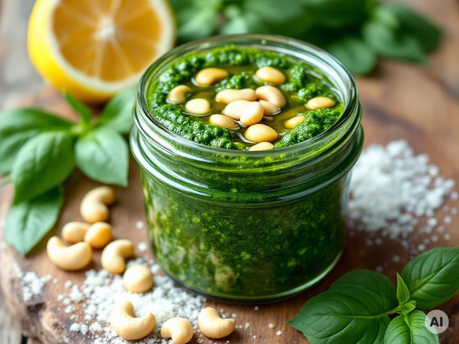 Salbei-Avocado-Pesto mit Cashewnüssen Rezept