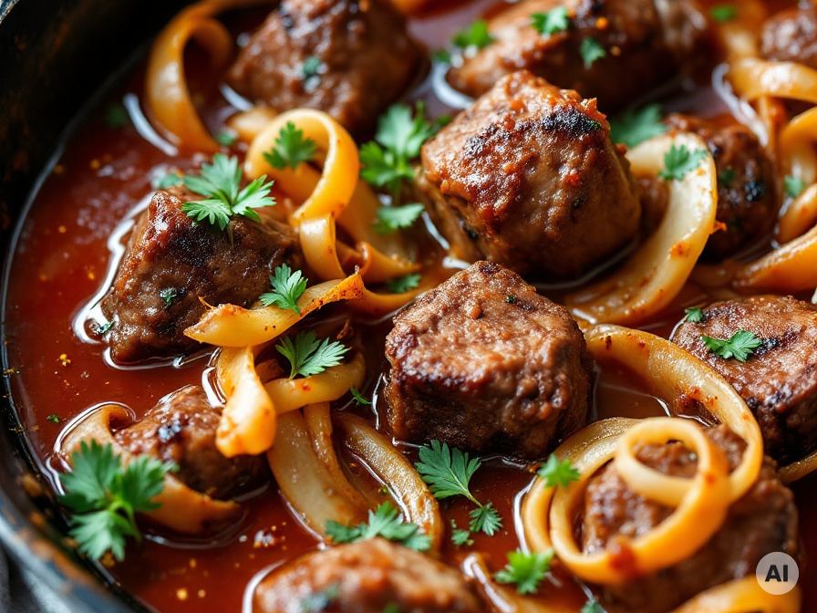 Sardinisches Safran-Lamm Rezept