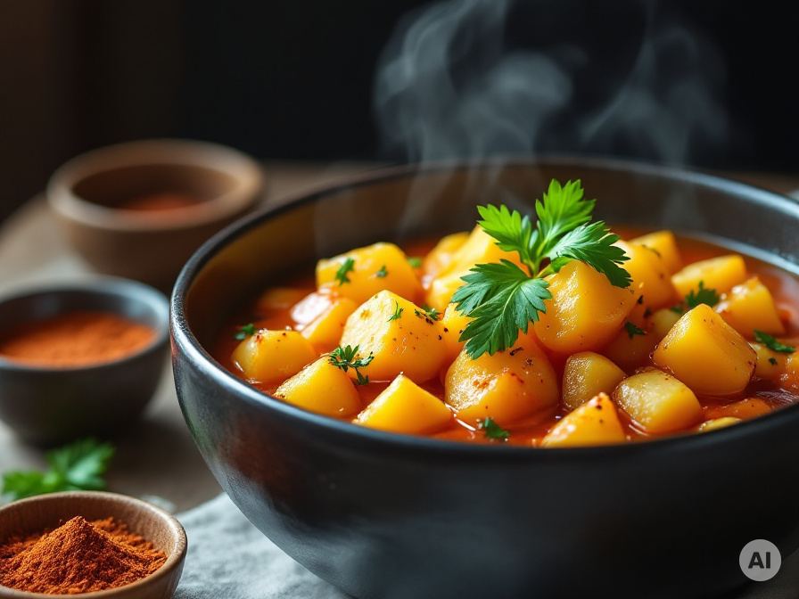 Veganes Kartoffel Gulasch Rezept