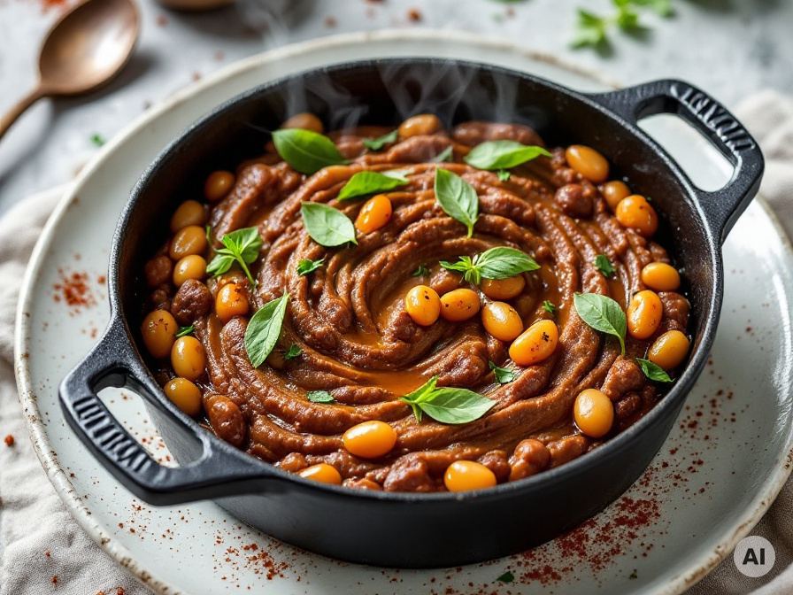 vegetarischer Bohneneintopf – Rezept