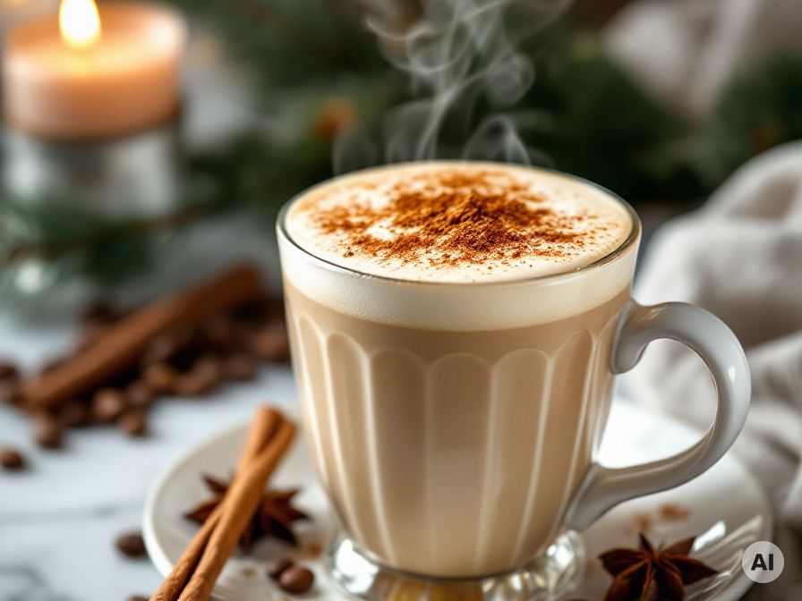 Wärmende Lebkuchen Latte Rezept