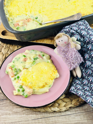 kartoffelauflauf mit leipziger allerlei minin