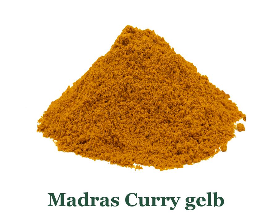 Madras Curry gelb: Sorten und Qualität