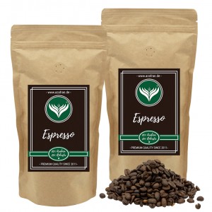 Espresso rot ganz (1kg)