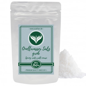 Quellwassersalz grob (50g)