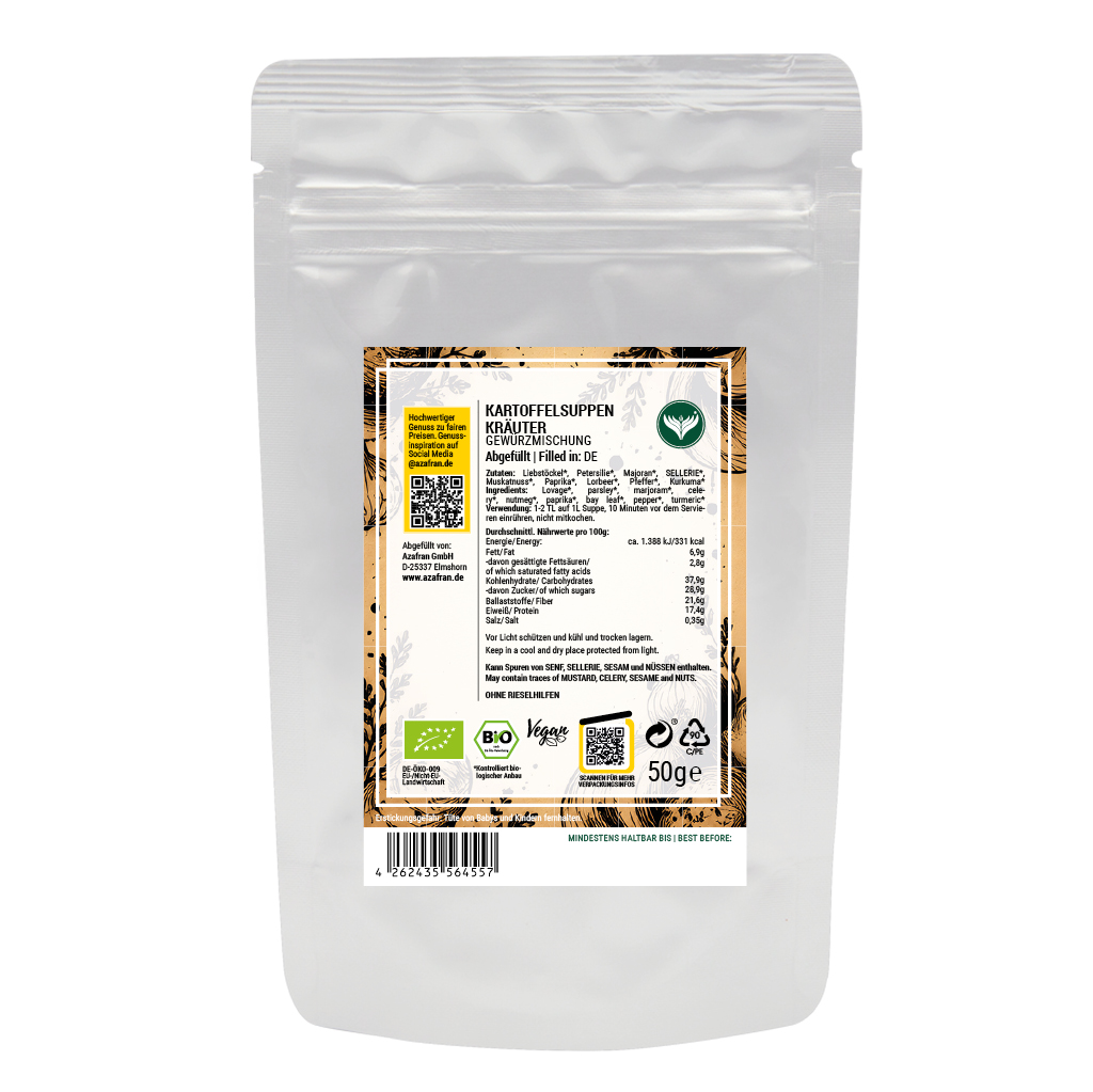 BIO Kartoffelsuppen Kräuter 50g