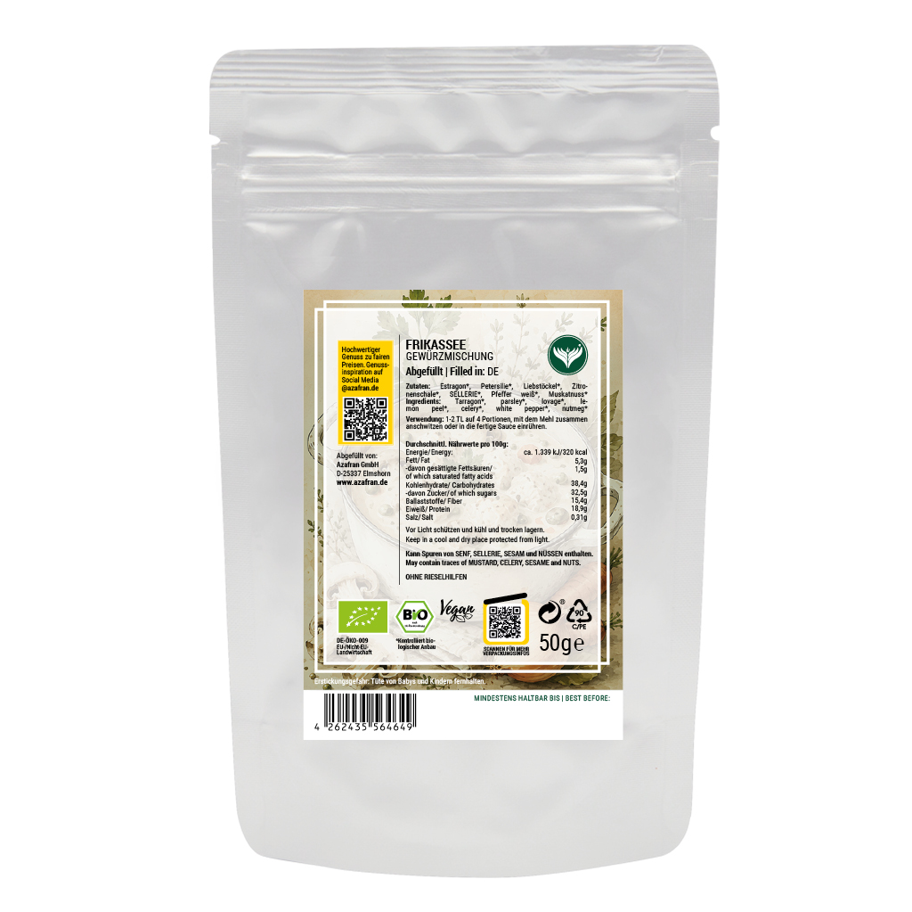 BIO Frikassee Gewürz 50g