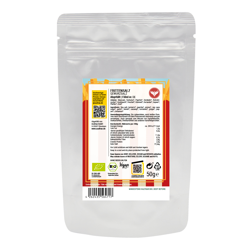 BIO Frittensalz (50g)