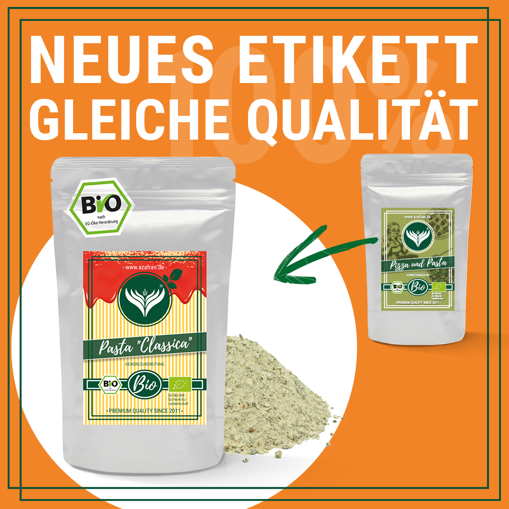 BIO-Pasta und Pizza Gewürz (250g)