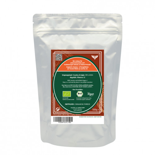 BIO-Ceylon Zimtpulver (500 Gramm)