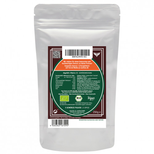 BIO 5 Gewürze Pulver (1kg)