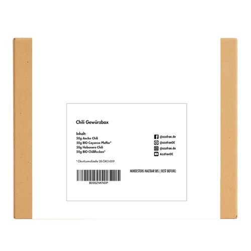 Chili Gewürze (Geschenkbox)