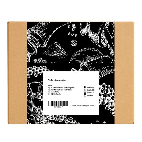 Pfeffer Geschenkbox