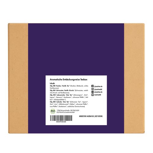 BIO Aromatische Entdeckungsreise (Tee-Geschenkset)