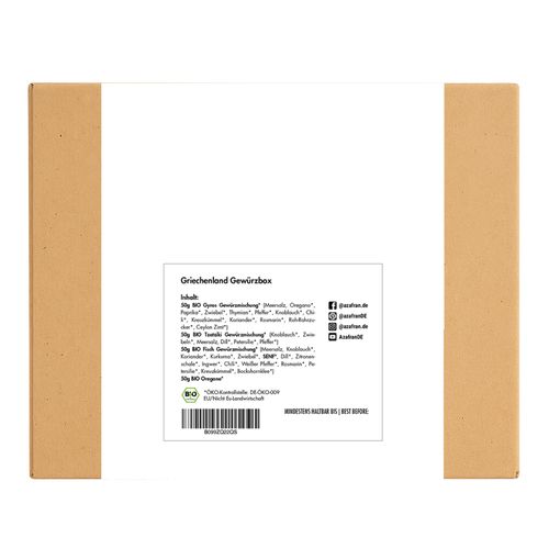 BIO Griechische Gewürze (Geschenkbox)