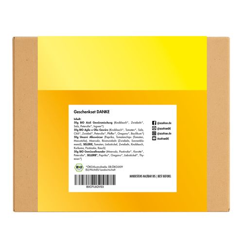 Danke - Gewürze (Geschenkbox)