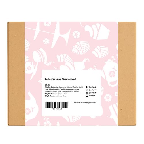 Backen Gewürze (Geschenkbox)