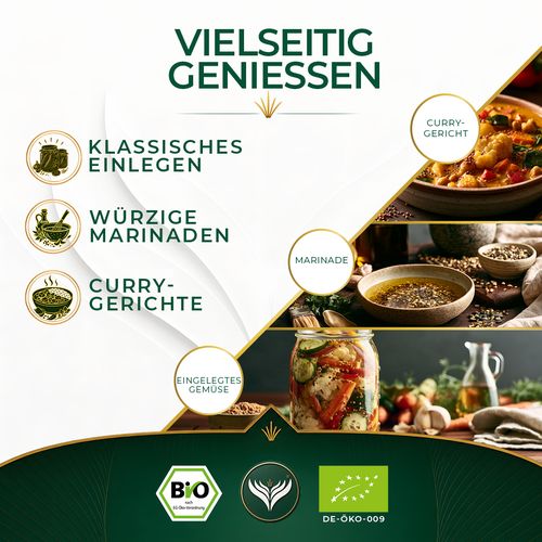 BIO-Senfsaat braun (250 Gramm)