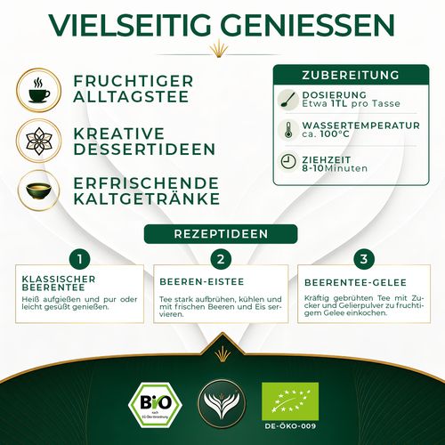 BIO-Früchte Tee Beeren (1kg)