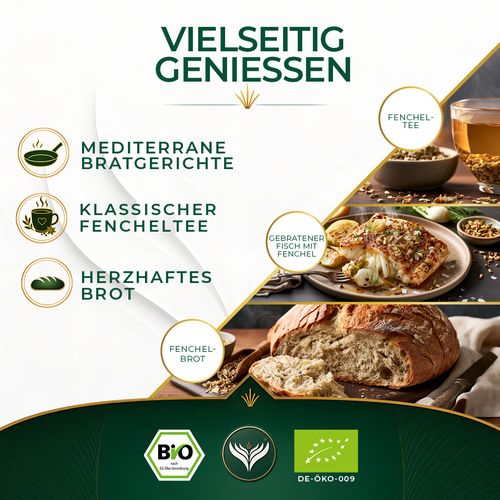 BIO-Fenchelsaat (250 Gramm)