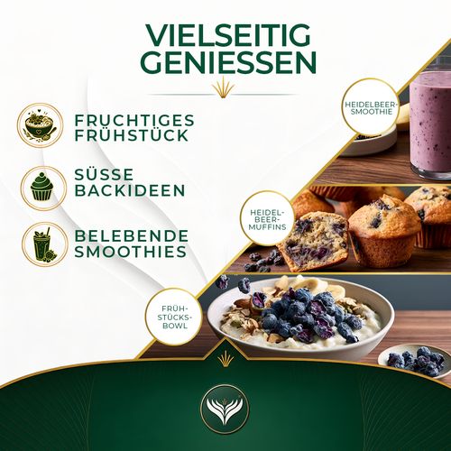 Heidelbeeren ganz (500 Gramm)