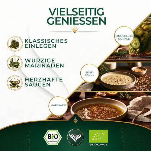 BIO-Senfsaat gelb (250 Gramm)