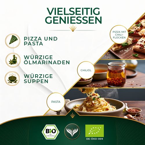 BIO Chiliflocken 500 Gramm
