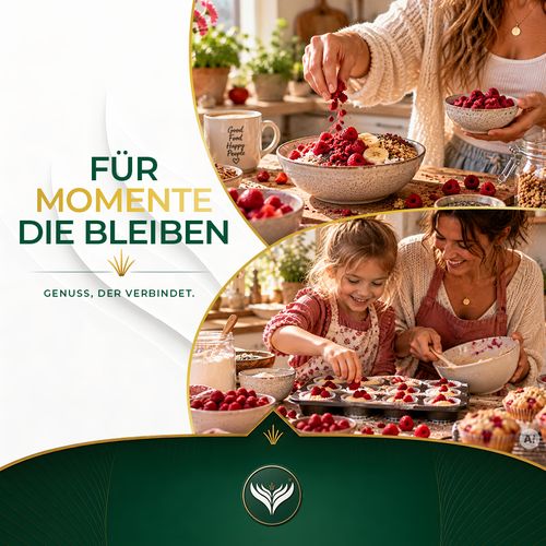 Himbeerstücke (50 Gramm)