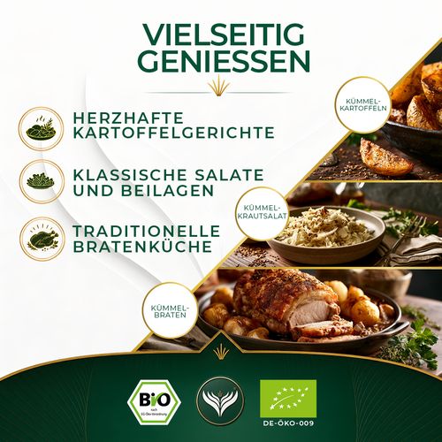 BIO-Kümmel ganz (500 Gramm)