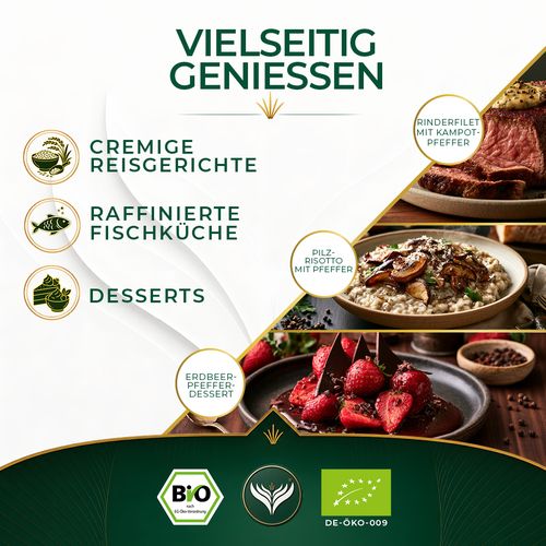 BIO Schwarzer Kampot (400g)