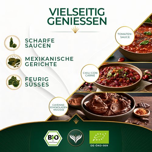 BIO Cayennepfeffer 500 Gramm