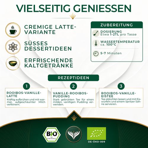 BIO-Rooibos Vanille Tee (250g)